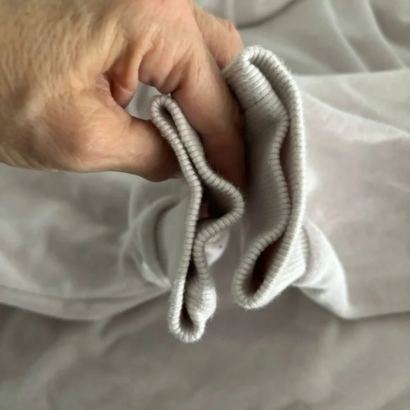 TNA Terry Boyfriend Towel Hoodie Sweatshirt Pink/Lilac size XS - Picture 5 of 8